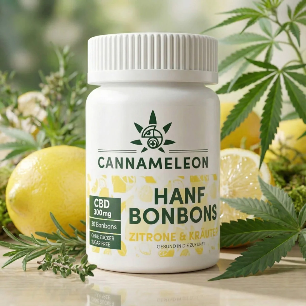 Cannameleon Bonbons Zitrone